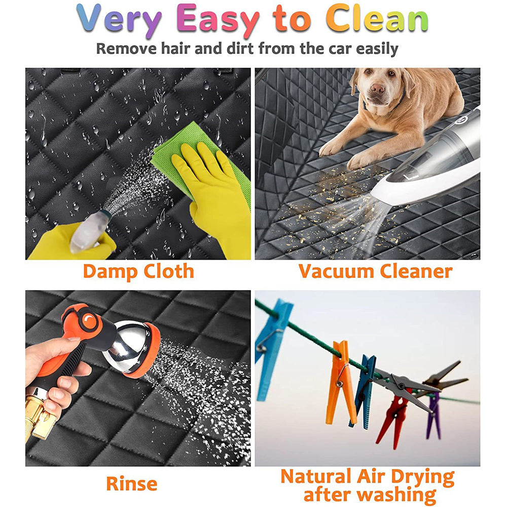 Dog Car Seat Cover for Back Seat Cat Mat Waterproof Scratchproof
