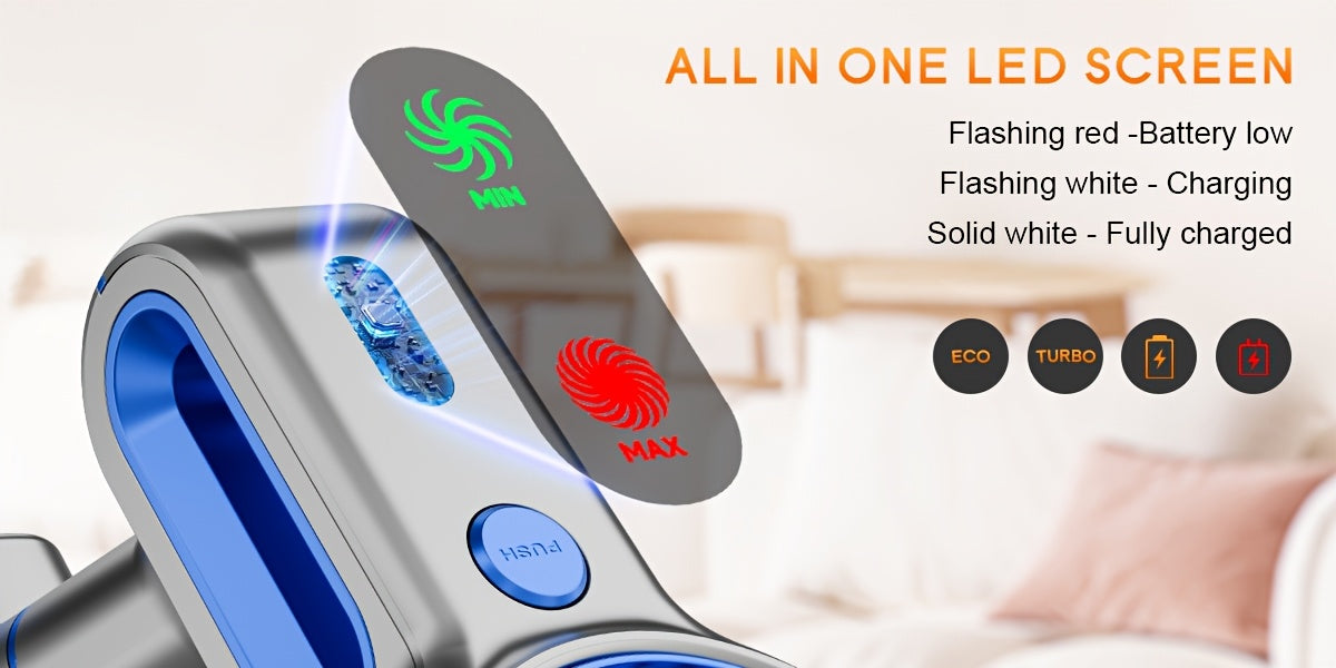 Max 70Kpa Portable Household Low Noise Vacuum Cleaner Handheld Vacuum Cleaner Aspirating Vacuum Cleaner, Suitable for Hard Floors, Pet Hair, And Carpets, Lightweight Powerful Vacuum Cleaner Includes Corded And Cordless Vacuum Cleaners