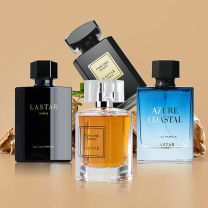 Men's Cologne Gift Set 4-Piece – LASTAR Niche Perfume for Office, Date & Casual Wear | Confidence & Charm Fragrance Collection for Men
