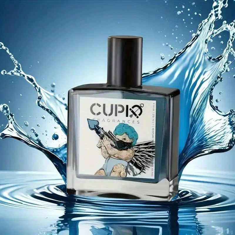 Pheromone Cupid Men's Cologne Long-Lasting Fragrance 1.7 oz - Exquisite Charming Scent for Men, Attractive Date Night Perfume, Valentine's Day & Birthday Gift for Boyfriend & Him