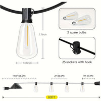 60FT 25+2 LED