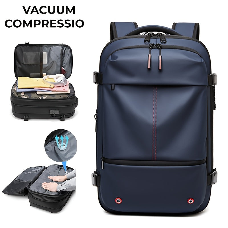 Vacuum Compression Travel Backpack for Men – Large Capacity Laptop Bag, Multifunctional Business Carry-On, Work Trips Flights Hiking, 5 Colours | Canada
