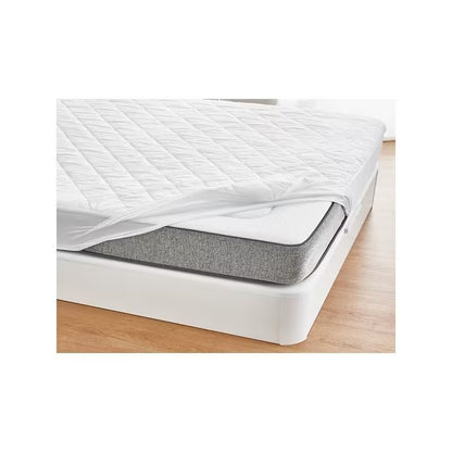 18-Inch Deep Grip Waterproof Mattress Protector – Soft Quilted Noiseless Fitted Cover with Liquid Shielding, Secure Stretch Fit, Machine Washable – Twin Full Queen King