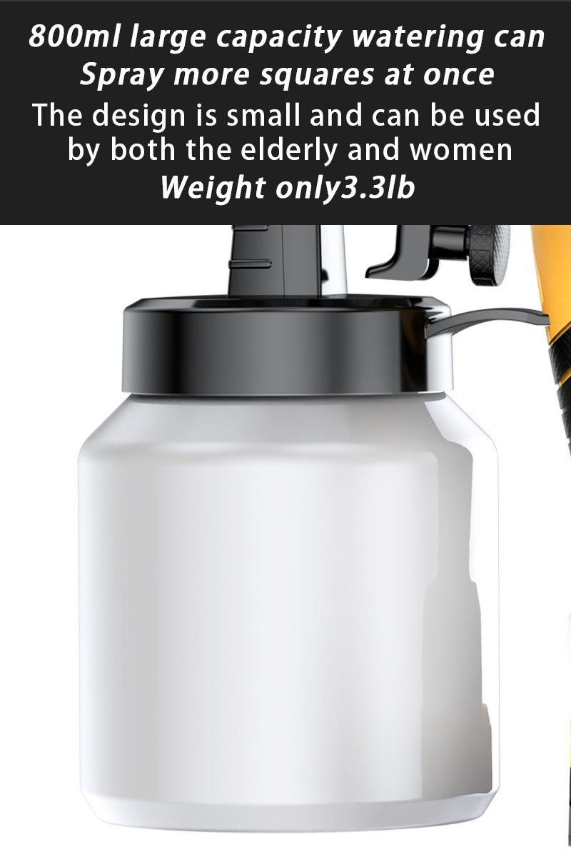 Cordless Paint Sprayer with Rechargeable Battery - High Pressure Electric Spray Gun for Easy and Efficient Painting of Furniture, Cabinets, Fences, Walls, and Doors - Ideal for Home Decoration and DIY Renovation Projects, Simplifies Cleaning Process