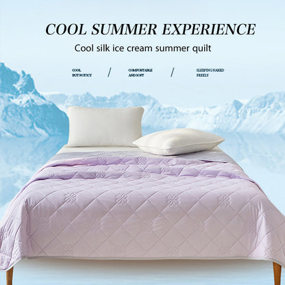 Cooling Blanket for Hot Sleepers – Lightweight Breathable Polyester Summer Quilt, Reversible Geometric Design, Night Sweats Relief, Bed Couch Travel, Machine Washable | Canada