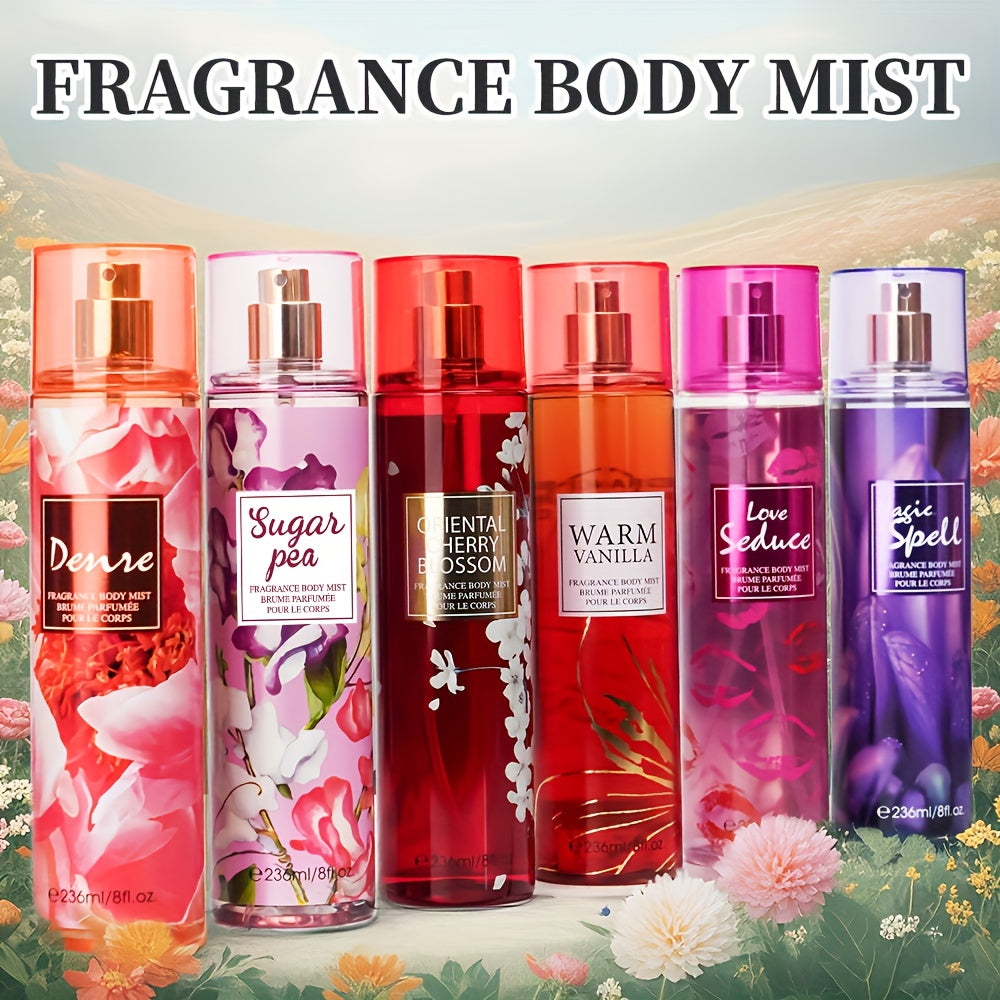 13 Scents Women'S Hair And Body Fragrance Mist (3Oz/8Oz), Floral-Scented Body Spray & Long-Lasting Fresh Perfume, Perfect for Daily, Dating, Parties & Gifts