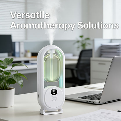 AI Aroma Diffuser with Essential Oils Set – 2026 Model, 5-Level Timed Auto Fragrance, 5 Scents, Refillable, 1-Bottle or 3-Bottle Kit with Machine, Home & Office Air Freshener Gift | ShopVora CA