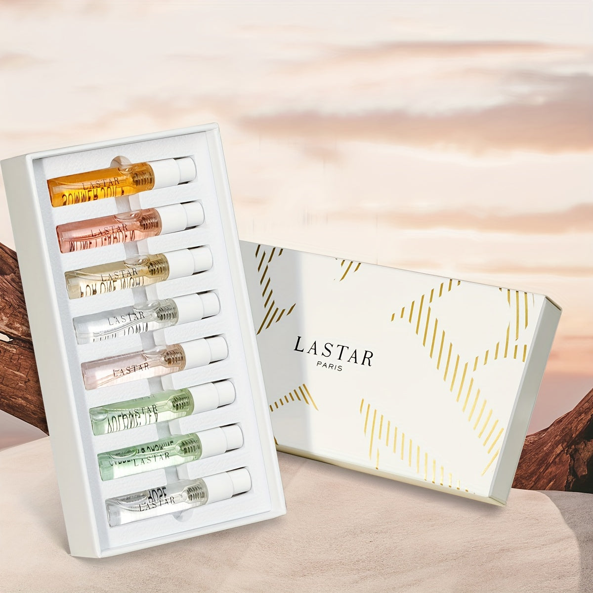 LASTAR Women'S Spray Perfume Set, 8 Perfume Gift Boxes, Lasting And Charming Natural Fresh Flowers, Fruit, Citrus And Wood Oriental Water Perfume Fragrance, Ideal Valentine'S Day Birthday Surprise Gift