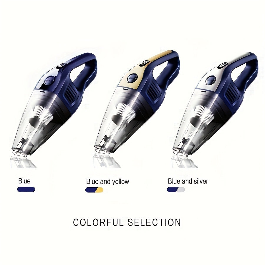 Wireless Handheld Vacuum Cleaner Portable USB Rechargeable Mini Vacuum with Powerful Suction & Multiple Attachments – Car, Home & Office