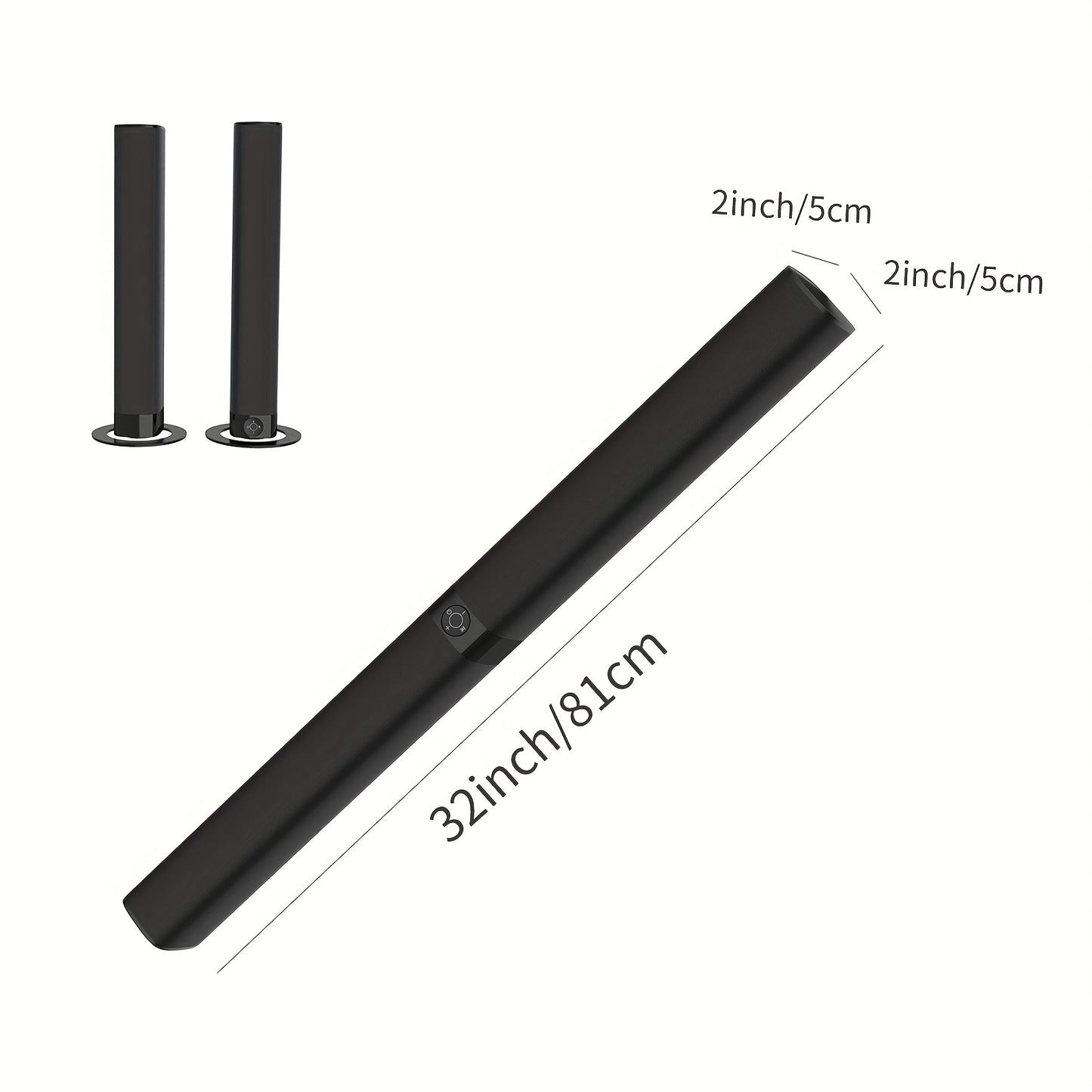 Soundbar for TV 120W 3D Stereo Bluetooth 5.0 Separable Sound Bar with Subwoofer – ARC Optical AUX for Smart TV 32-65 Inch with Remote Control | Home Theatre Audio Upgrade | ShopVora CA
