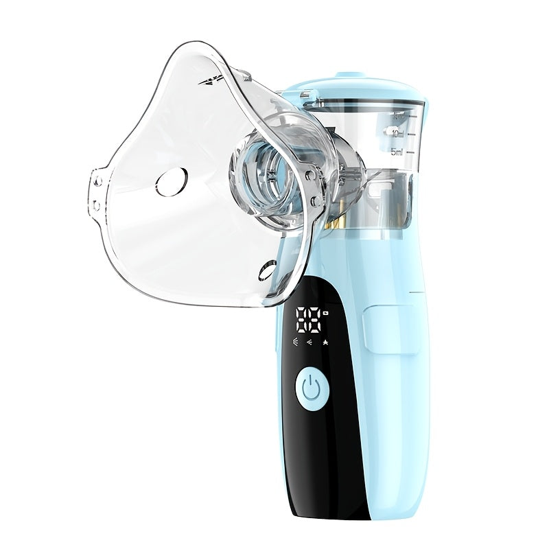 Portable Mesh Nebulizer Inhaler – Handheld Soundwave Technology, Silent Operation, USB Powered, Easy-Clean System, Compact Travel-Friendly for Adults & Kids, Respiratory Care at Home | ShopVora CA