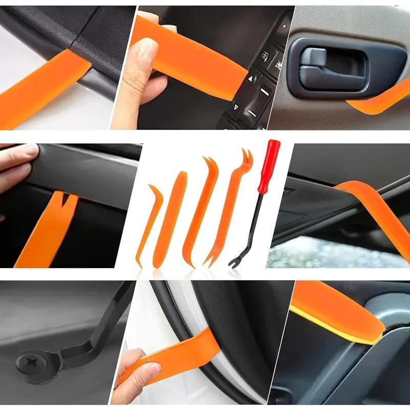 105pcs & 925pcs Automotive Trim Clip Kit with Removal ToolUniversal Car Body Rivets, Fasteners, And Retainers for Bumpers, Doors, Fenders