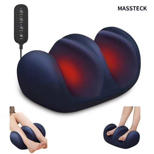 Shiatsu Foot Massager Machine with Heat – 3 Levels 2 Modes Kneading Rolling for Foot Calf Ankle Leg Plantar, Electric Feet & Leg Massager Gift for Mom Dad Women Men | ShopVora CA