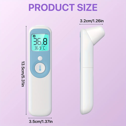 Digital Infrared Thermometer for Adults & Kids, No-Touch Forehead Thermometer with Fever Alert Memory & Large LED Display, High Precision Fast Reading – Home Medical Thermometer for Family Caregivers