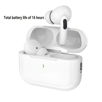 Single Ear Bluetooth Earbud 4g Lightweight – Bluetooth 6.0, 16H Total Battery Life, 10m Range, One-Touch Control, Comfortable All-Day Wear, Mono Wireless Headset for Calls & Music – White