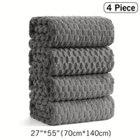 4 pieces, dark gray (27*55 in)
