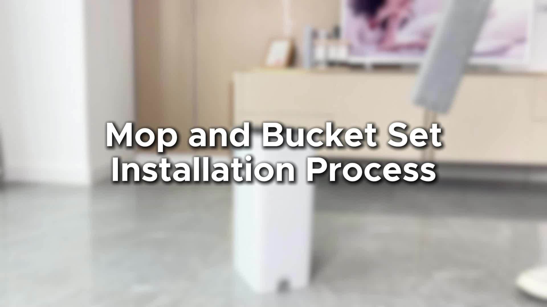 Spin Flat Mop and Bucket Set with Wringer – Hands-Free 360° Rotating Head, 2/4 Washable Microfiber Pads, Wet & Dry Use, Floor Cleaning System for All Floor Types & Windows