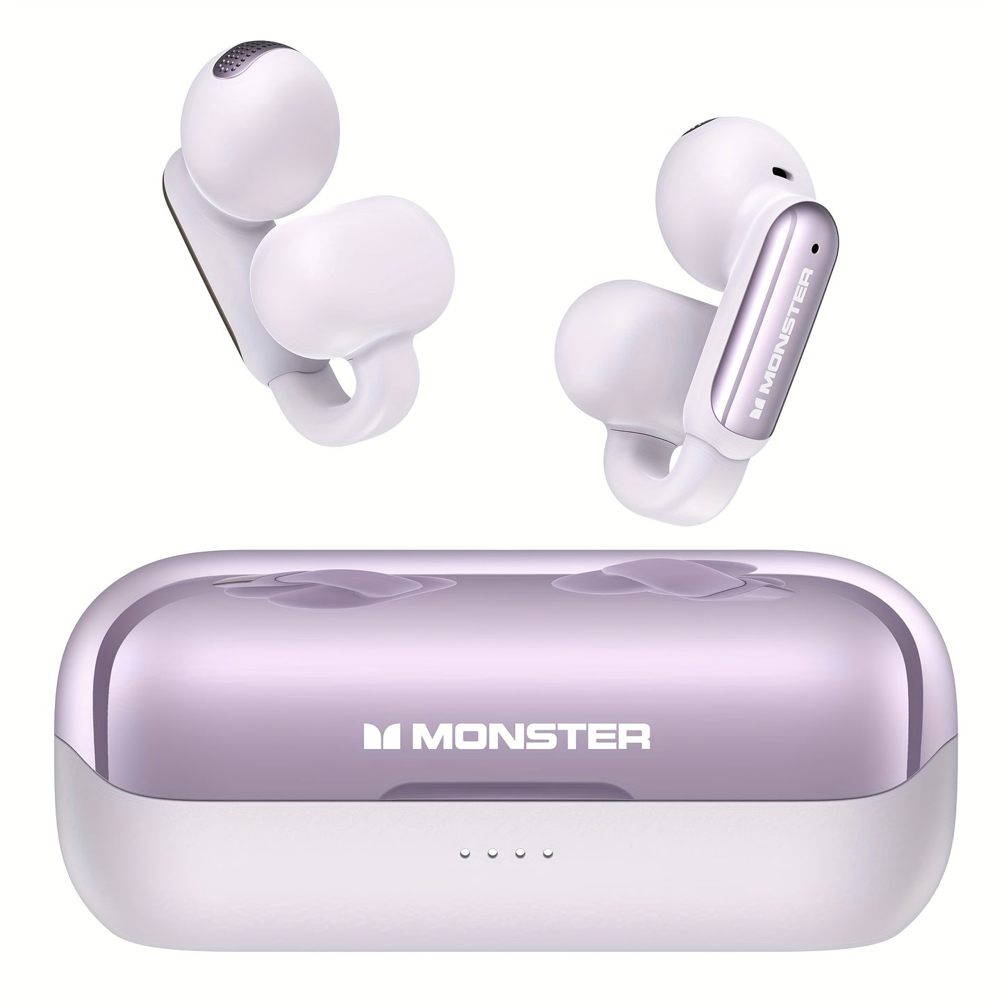 Monster Open-Ear Wireless Headphones with Spatial Sound – Touch Control, USB-C Charging, Compatible with PS5/PS4/Switch & iPhone, for Gaming, Music & Calls | ShopVora CA