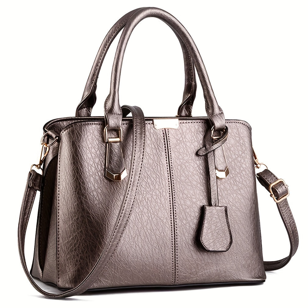Women's Fashion Satchel Handbag – Stylish Shoulder Tote Purse for Everyday Use | 10 Colours | Crossbody & Handheld Design for Work, Shopping & Casual Outings | ShopVora CA