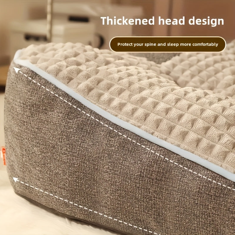 Luxury Plush Dog Cage Mattress, Comfortable Pet Sofa, Suitable for Small, Medium And Large Dogs And Cats, Soft And Comfortable, Very Suitable for Various Breeds, Comfortable Sofa for All Seasons, Dog Sofa Bed