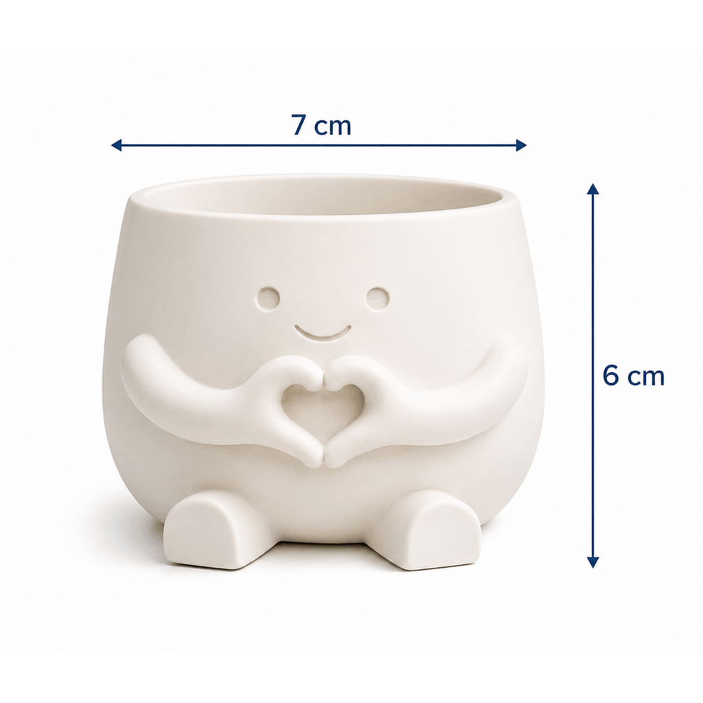 2 Flower Pot Suitable for Succulent & Pen Holders, Lightweight Plastic /Outdoor Desktop Pots with Irregular Shape, Small plant, Decorative Gift for Money Plant Housewarming, Birthdays (for, Office, Desk) - Modern Gardening Gift,home Decor