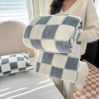 Flannel Checkered Throw Blanket Soft & Cozy – Lightweight Warm Plaid Blanket for Couch Bed Travel, Gift for Women, 50x60 & 60x80 inch, 5 Colours | Canada