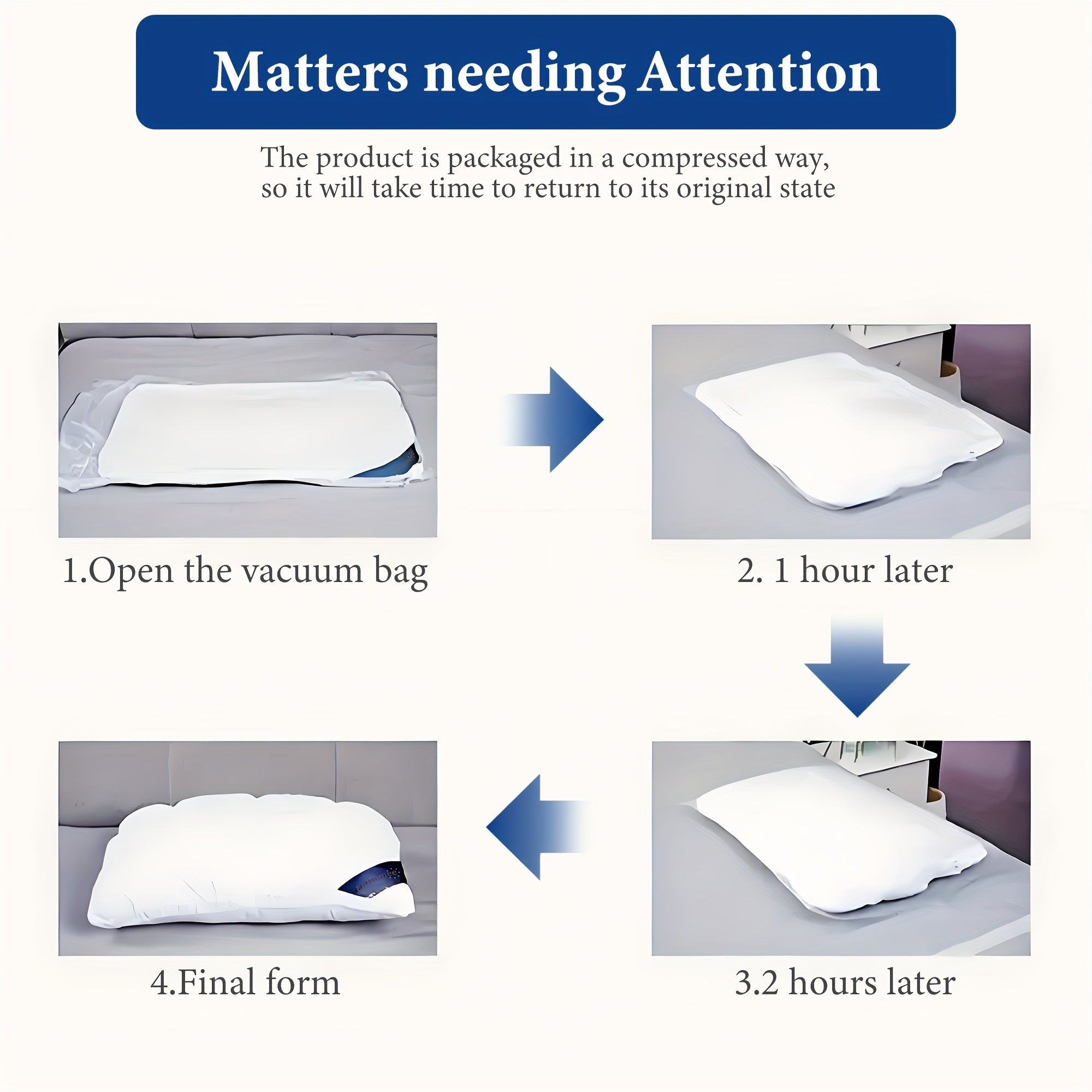 2pcs Luxury Hotel Pillows - Ultra Plush Heavyweight Bed Pillows with Slow Rebound & Neck Support | All-Season Cooling Pillows for Side, Back And Stomach Sleepers | Non-Flattening Plush Comfort Design