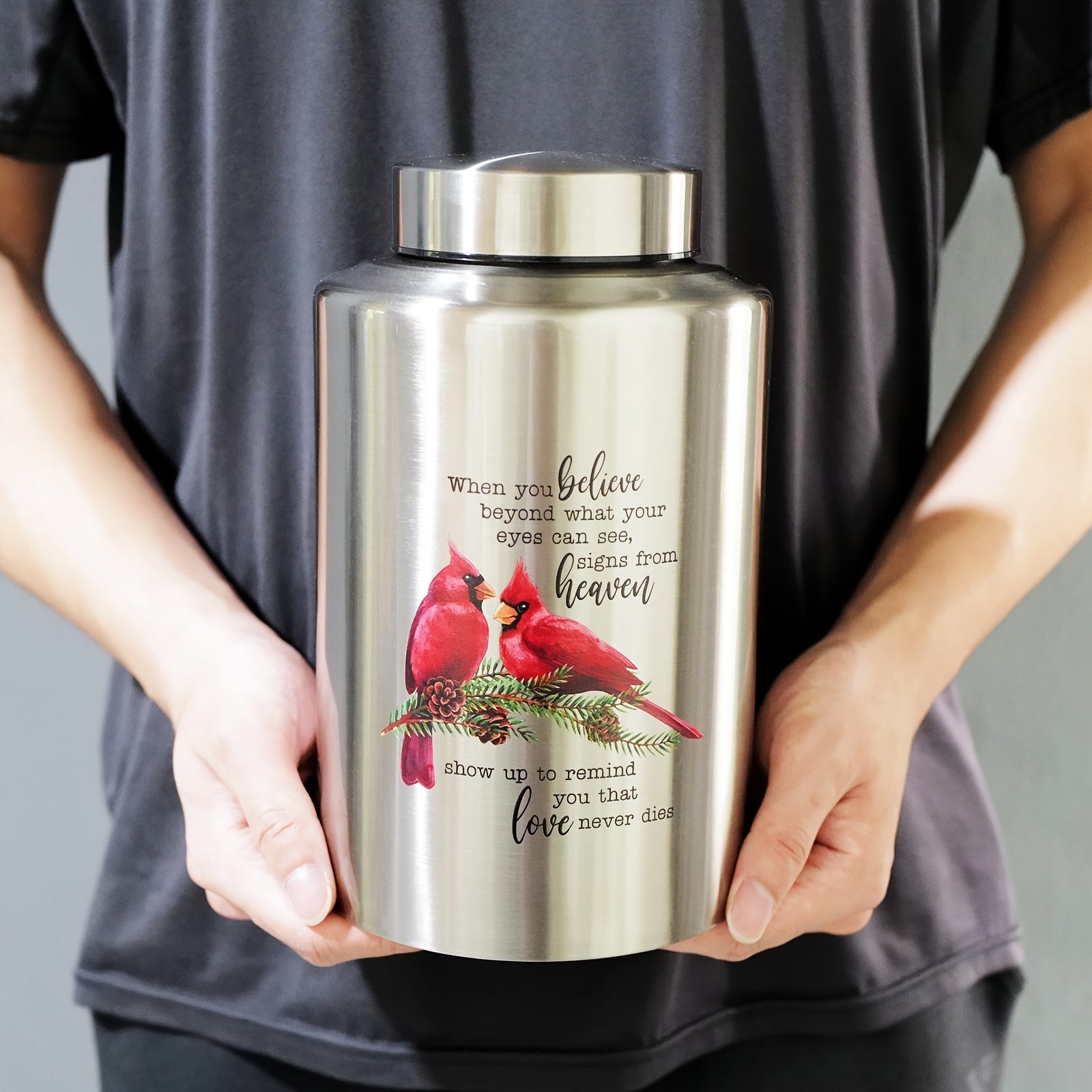 Up To 220 Lbs Large Cremation Urns For Adult Male Female Ashes, Decorative Urn For Human Ashes With Velvet Bag