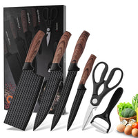 BieZumn High-Performance Kitchen Knife Set, 7 Pieces