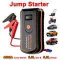 High-Power Car Starter | Advanced Portable Emergency Car Starter-Powerful 6000Mah Rechargeable Battery, USB Charging, Suitable for Vehicles Under 36V, Upgraded Version, Reliable Emergency Power