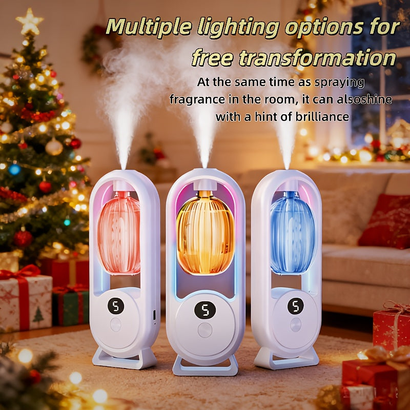 Four Bottles Of Essential Oil for AI Diffuser, 2026 Model, 5-level Timed Automatic Fragrance Function, 1-bottle/3-bottle Set Comes with A Machine, Refill Essential Oil, Five Fragrances, Star-rated Aroma, New Year's Gift, Good Companion