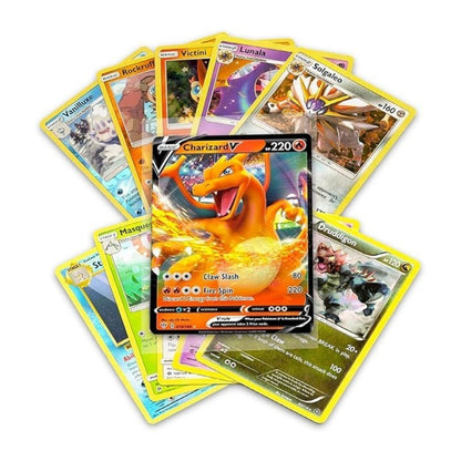 Pokémon Cards 50-Pack Lot with Guaranteed Ultra Rare V/Vmax/Vstar/GX/EX + 5 Holos – No Duplicates, Authentic TCG Collection Bundle for Kids & Collectors Canada