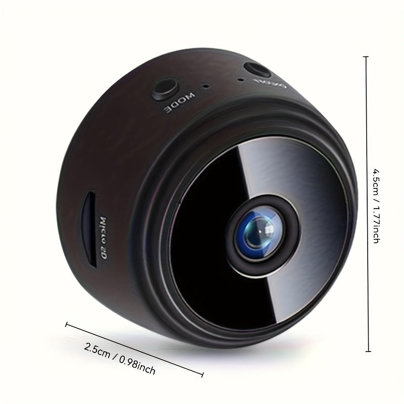 1/2/3/4/5/6pcs Wireless Remote Control Monitoring Camera, 1080P High-Definition, 2.4G Wifi, Wide-Angle Monitoring, Remote Observation, with Battery (180MA), Used for Home Security Wifi Monitoring Camera
