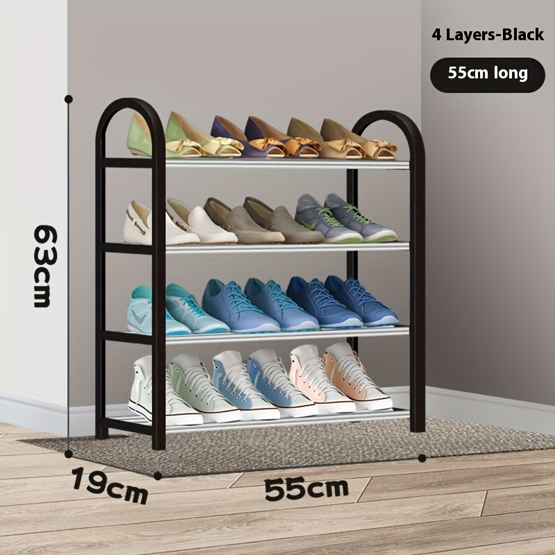 Thickened Multi-Layer Shoe Rack Large Capacity – Easy Assembly Freestanding Shoe Shelf Storage Organizer for Home Bedroom Dormitory Closet & Hallway