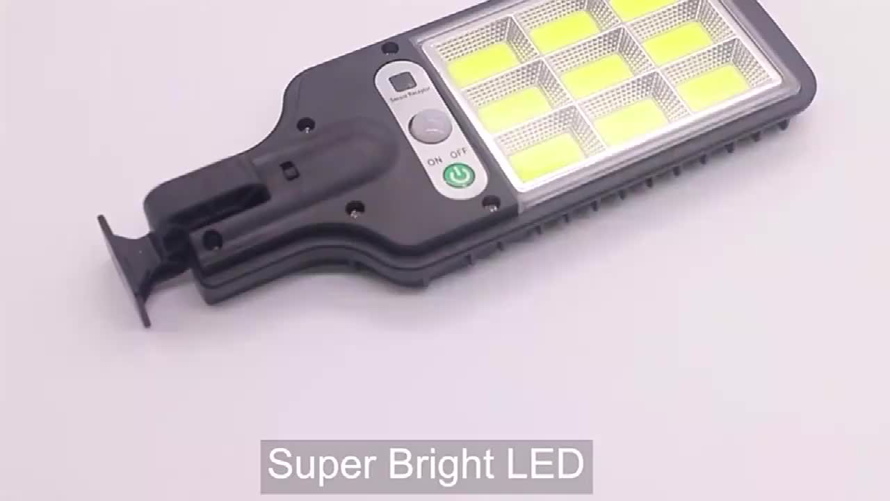 4/2pcs Solar COB High-brightness Searchlight, Smart Sensor Remote Control + Human Body Sensor Dual Control, IP44 Waterproof Level, Dedicated To Villa Gardens And Courtyards, Smart Life, Convenient Experience, Light Up Your Outdoor Space