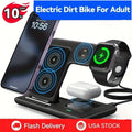 3 in 1 Wireless Charging Station, Fast Charger Stand Compatible For iPhone17/16/15/14/13/12 Series, For iWatch 10/9/8/7/SE & For AirPods 4/3/2/Pro, Anti-Slip Fast Charging Dock, Space-Saving All-in-One Charging Station, Ideal for Bedroom, Office & Travel,
