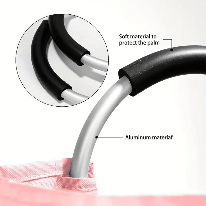 95L Foldable Laundry Basket with Soft Padded Handle – Large Collapsible Clothes Hamper for Bathroom, Bedroom, Laundry Room, Balcony & Dorm, Waterproof Fabric Storage Bin