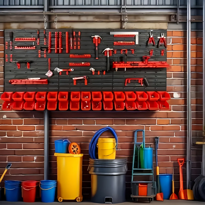 Screwdriver & Wrench Tool Organizer Set 30 39 49 98 Pcs – Storage Rack for Screws, Nuts, Nails & Small Hardware, Home Garage Workshop Studio, Father's Day Gift for Men