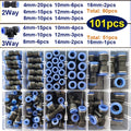 (PU+PE) 4/6/8/10/12/14/16Mm Pneumatic Quick-Connect Fittings, Straight Push-In Air Tube Connectors, Quick-Release Air Hose Couplings
