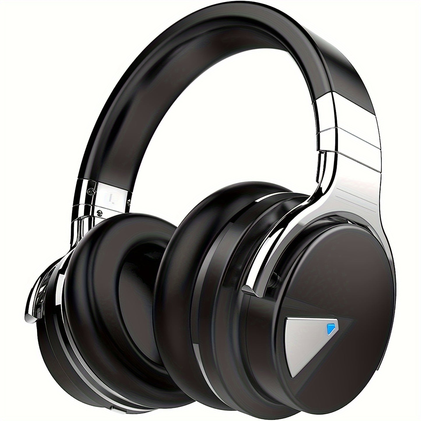 Active Noise Cancelling Headphones Wireless Over-Ear Bluetooth 5.2 with Microphone Deep Bass 30H Playtime Comfortable Earpads