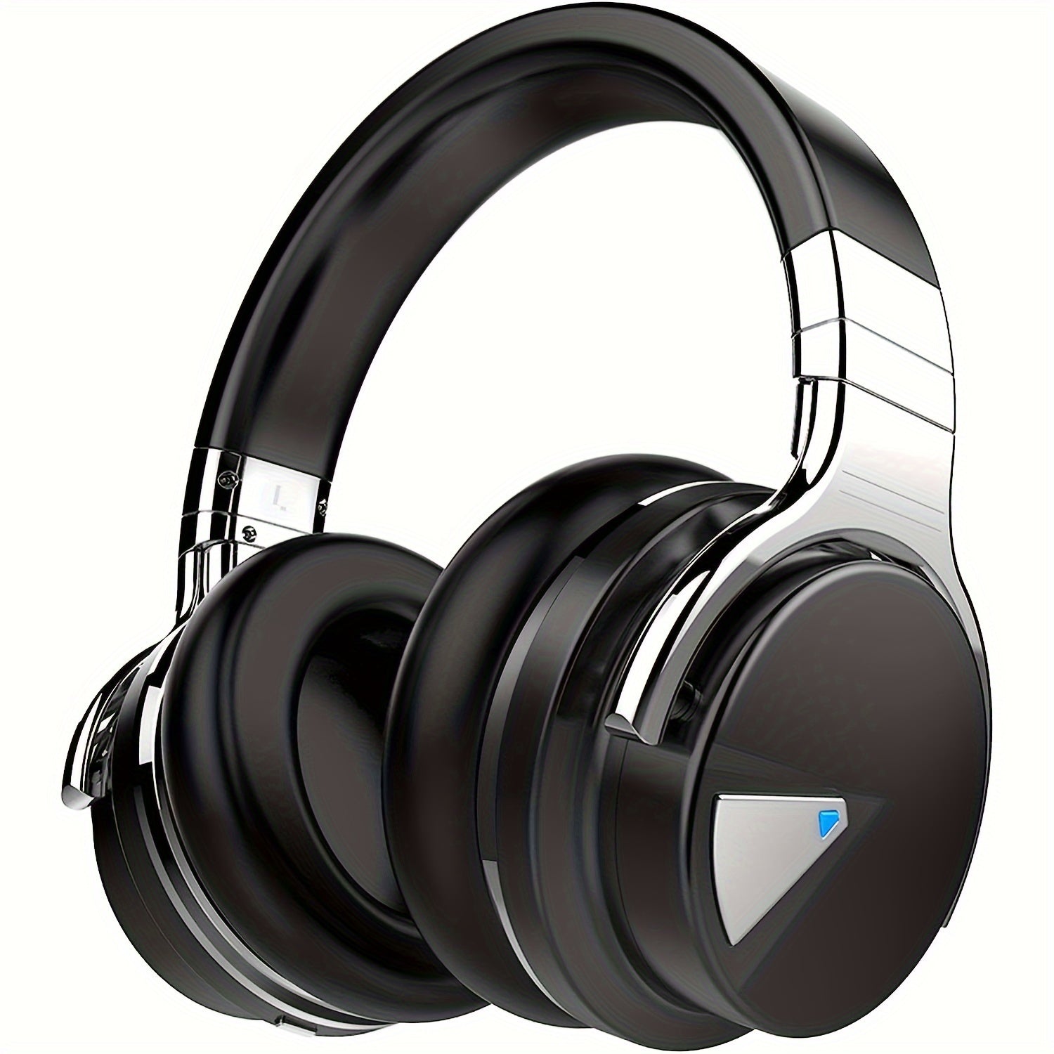 Active Noise Cancelling Headphones with Microphone Deep Bass Wireless Headphones Over Ear, Comfortable Earpads, 30 Hours Playtime