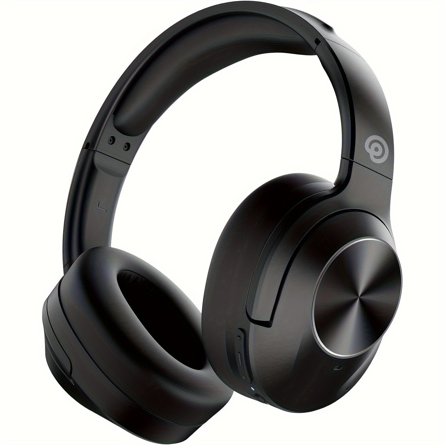 Hybrid Active Noise Cancelling Wireless Headphones with Microphone, 30H Playtime, Deep Bass Hi-Fi Audio, Memory Foam Ear Cups, Bluetooth 5.3 Over-Ear Headphones