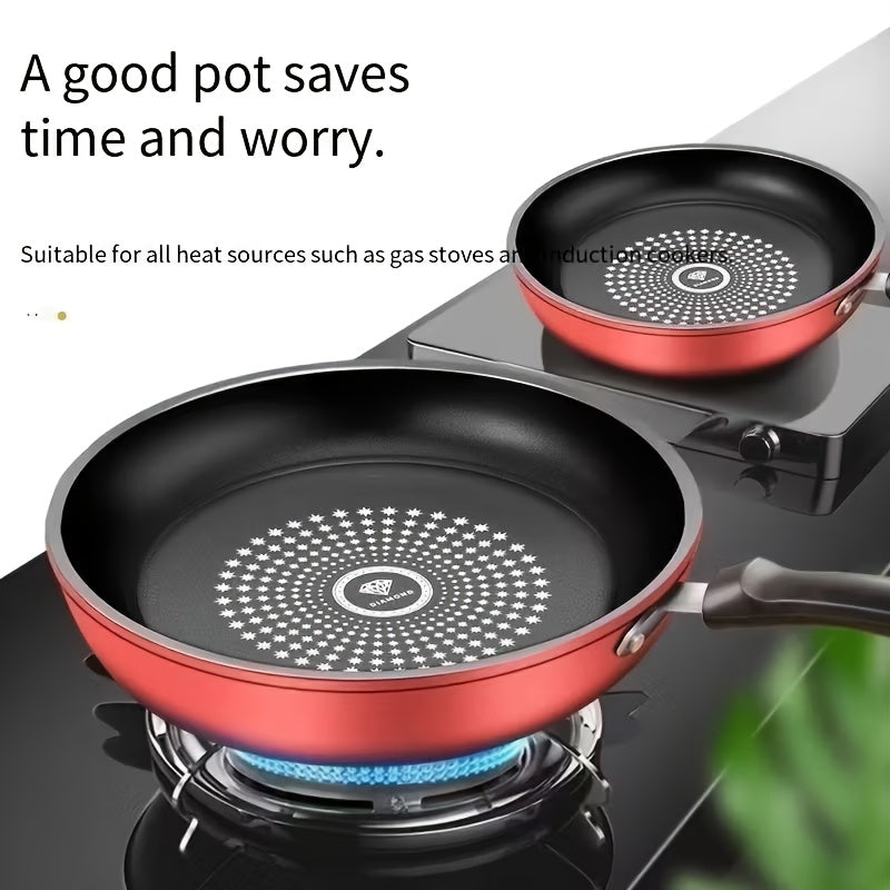 [Lightweight | Non-stick] 24-inch Lightweight Non-stick Cast Iron Frying Pan with Lid | Dishwasher Safe, Induction Cooktop Compatible, Smokeless, Suitable for Gas And Slick Stovetops | Perfect for Steaks, Pancakes, And Breakfast.