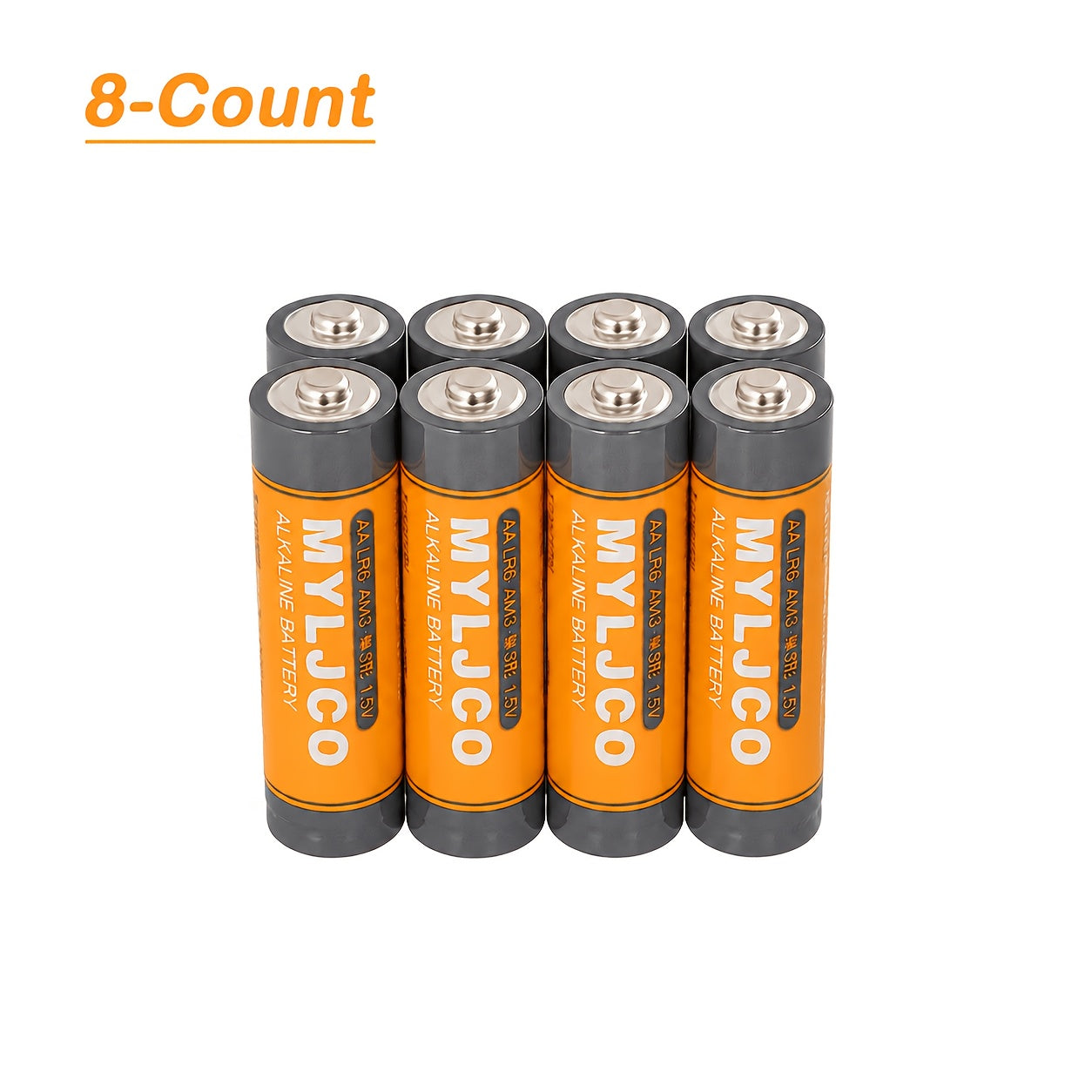 48/20/8 Packs Double AA/ Triple AAA Alkaline Batteries, 1.5V, Stable Output & Long-Lasting, Multi-purpose for Home & Commercial Use, Remote Controls, Toys, Christmas & New Year And Easter Decorations. Reliable, Trustworthy, High-quality