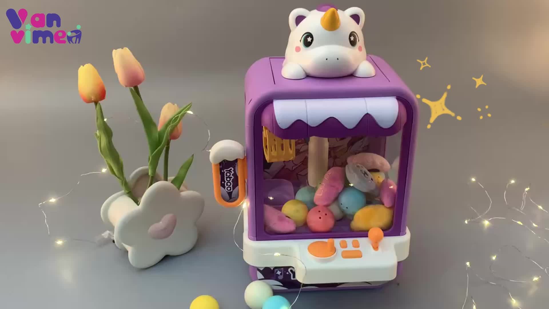 20pcs Claw Machine for Kids Girls Boys with Dolls And Mini Stuff, Vending Claw Machines Arcade Games Toys for Kids Girl Ages 3+, Claw Machine Toys for 3 to Girls, Arcade Machine Toys for Boys Age 6 to 10