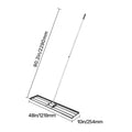 VEVOR 10x30/36/48in Lawn Leveling Rake 83.9 in Adjustable Handle for Yard Golf Court