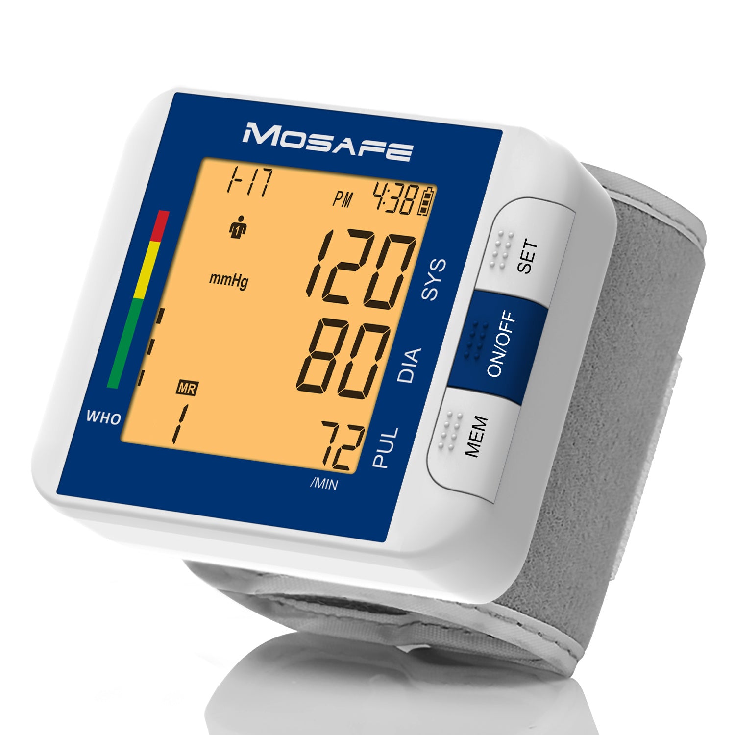 Wrist Blood Pressure Monitor Automatic with Voice Broadcast – Dual User Mode, 198 Memory, Large 2.3" Display, One-Touch Operation, Adjustable Cuff, USB or Battery Powered, Portable BP Machine Canada