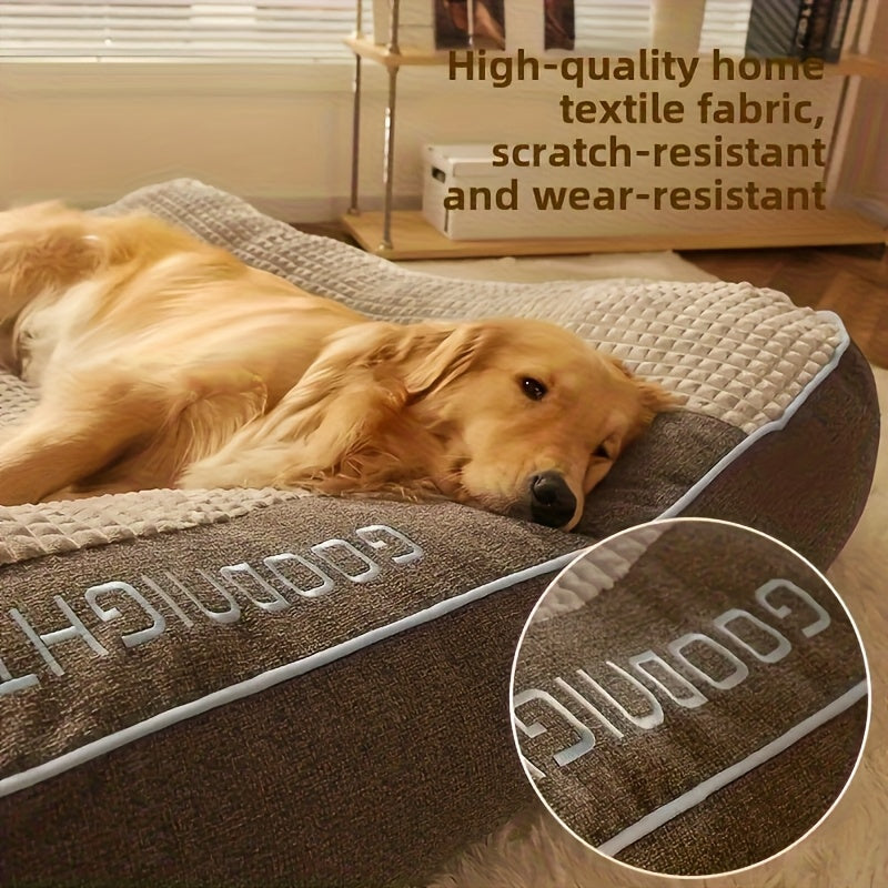 Luxury Plush Dog Cage Mattress, Comfortable Pet Sofa, Suitable for Small, Medium And Large Dogs And Cats, Soft And Comfortable, Very Suitable for Various Breeds, Comfortable Sofa for All Seasons, Dog Sofa Bed