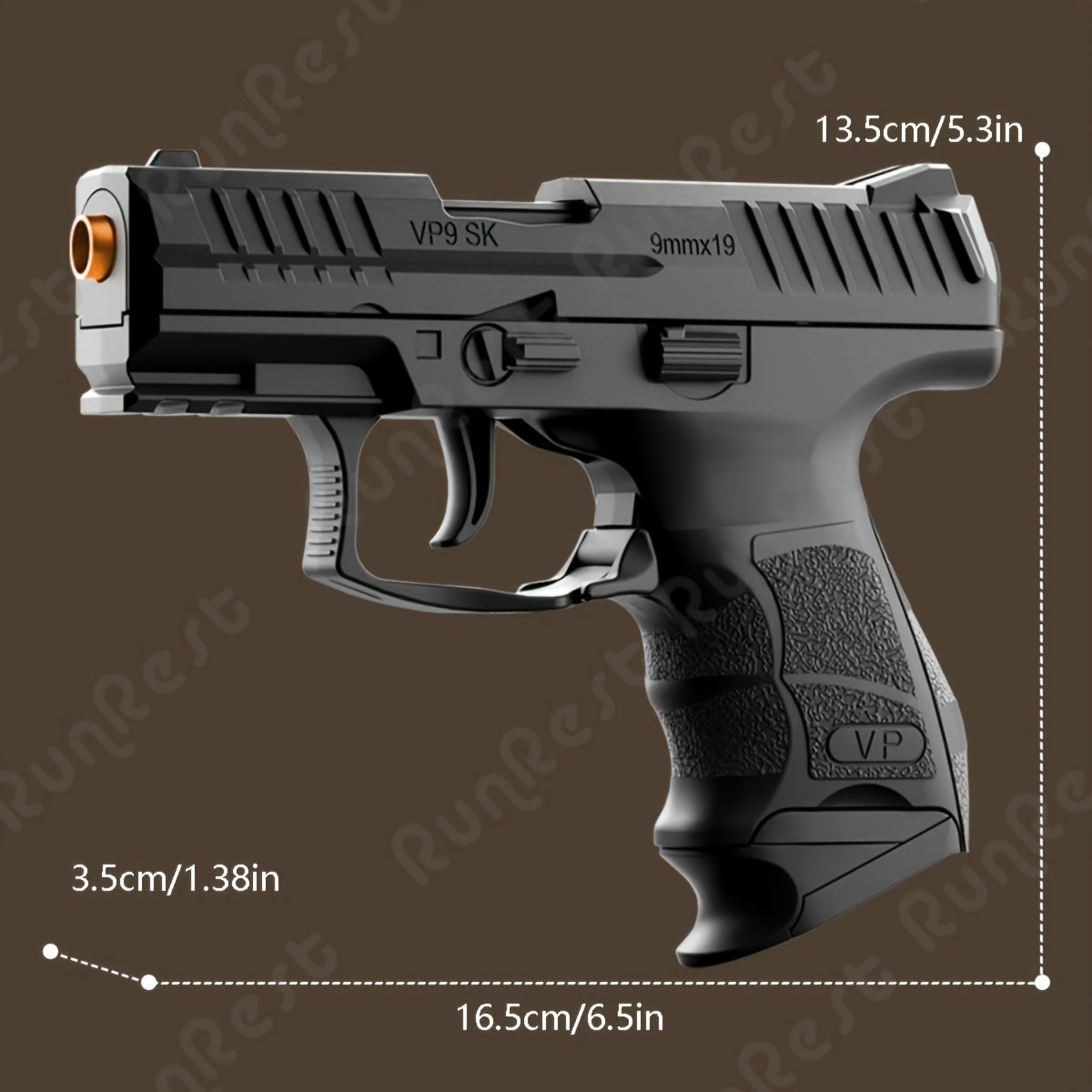 1pc New Cool Toy Guns, Heavy Textures-Including Ammo Bullets And Magazines-Ideal for Boys And Girls, Birthday Or Holiday Gifts, Educational Modes, Perfect Room Deco