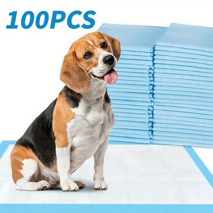 Extra Large Thickened Dog Pee Pads 23.62"x23.62" – Super Absorbent Leakproof Training Pads for Medium & Large Dogs, Camping & Home Use
